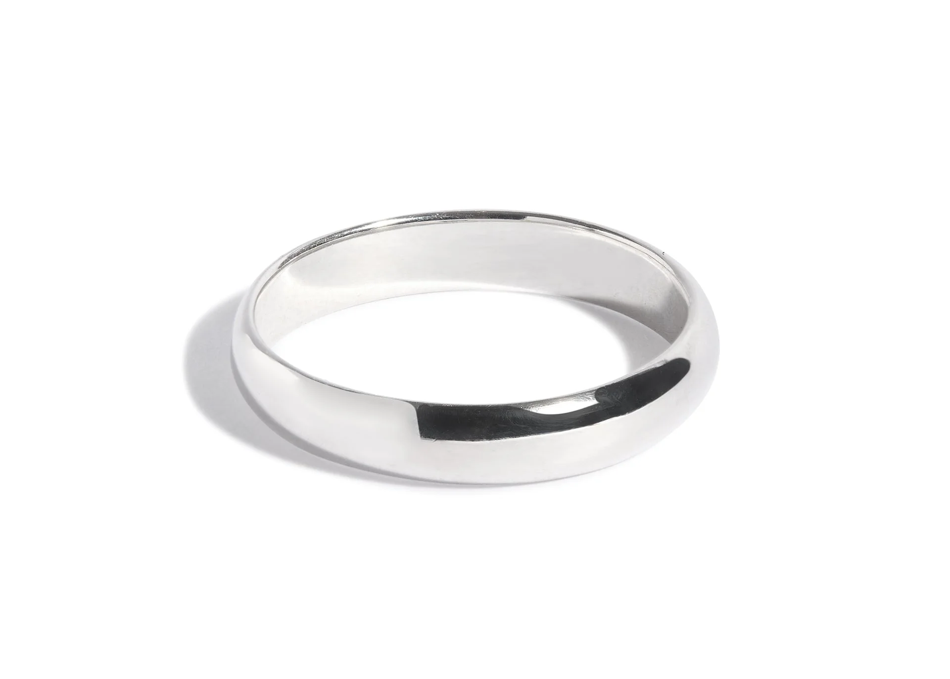 4mm Rounded Plain Band - Image 2