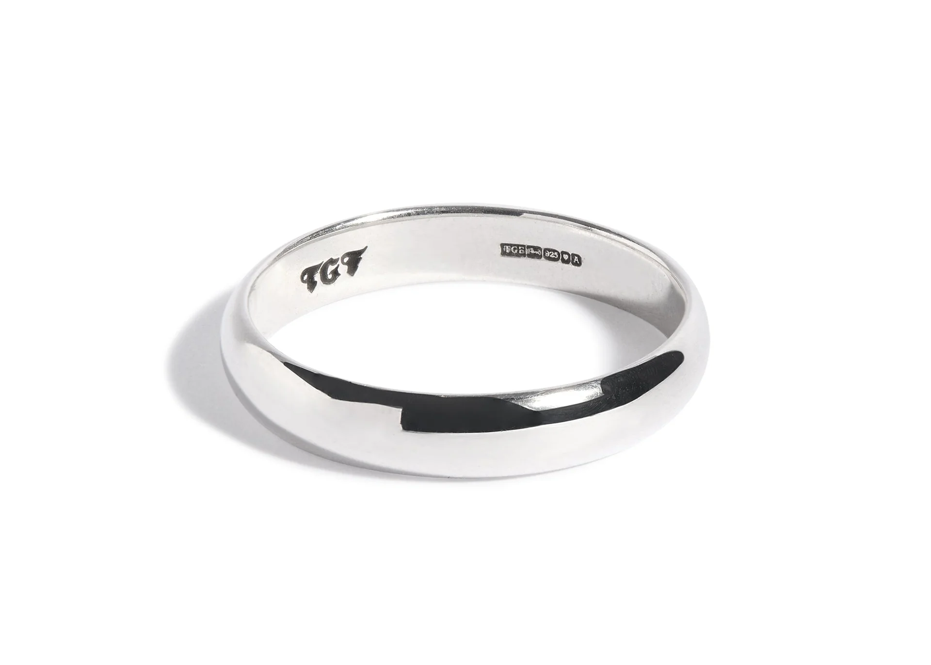 4mm Rounded Plain Band - Image 3