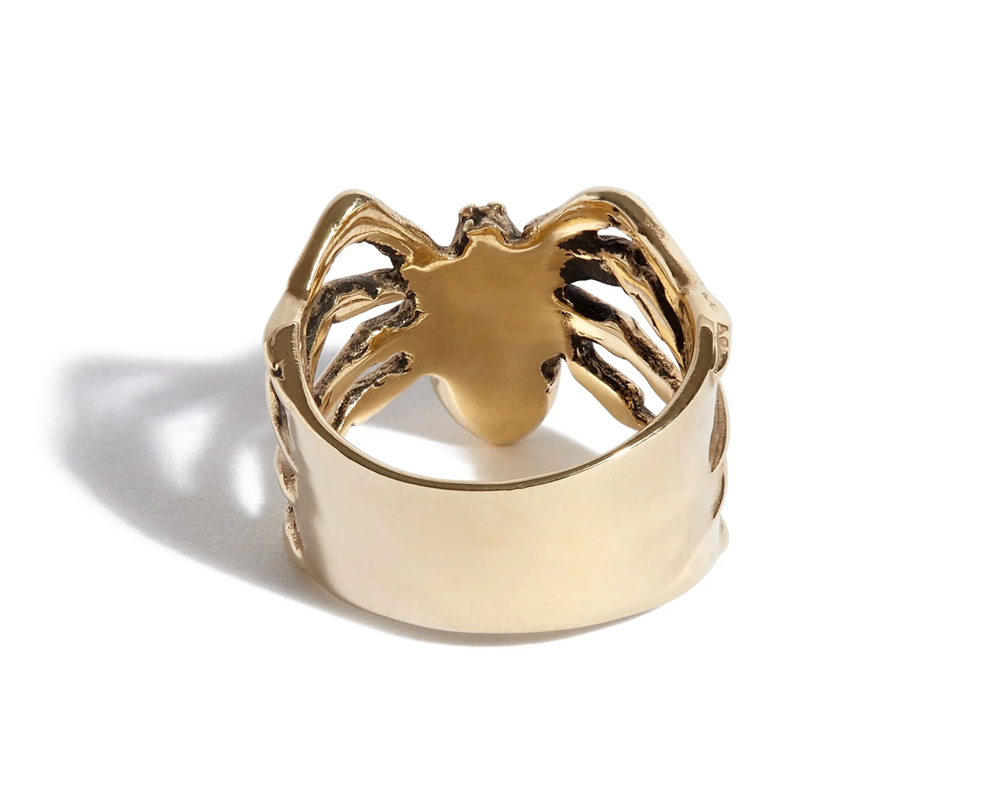 9ct Gold Spider Ring - Image 3