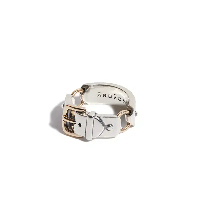 The Mixed Metal Belt Ring - Image 3