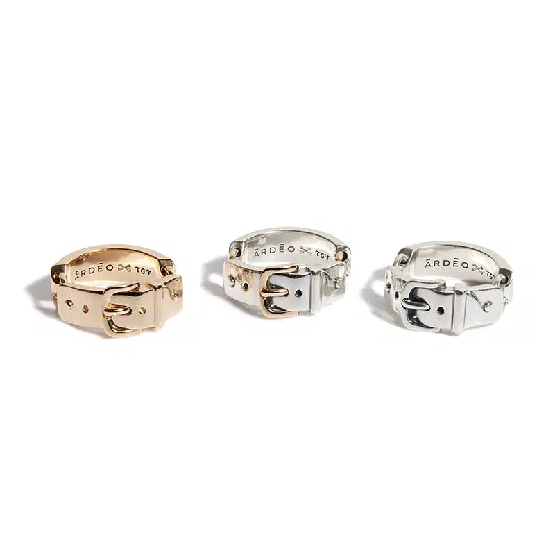 The Mixed Metal Belt Ring - Image 5
