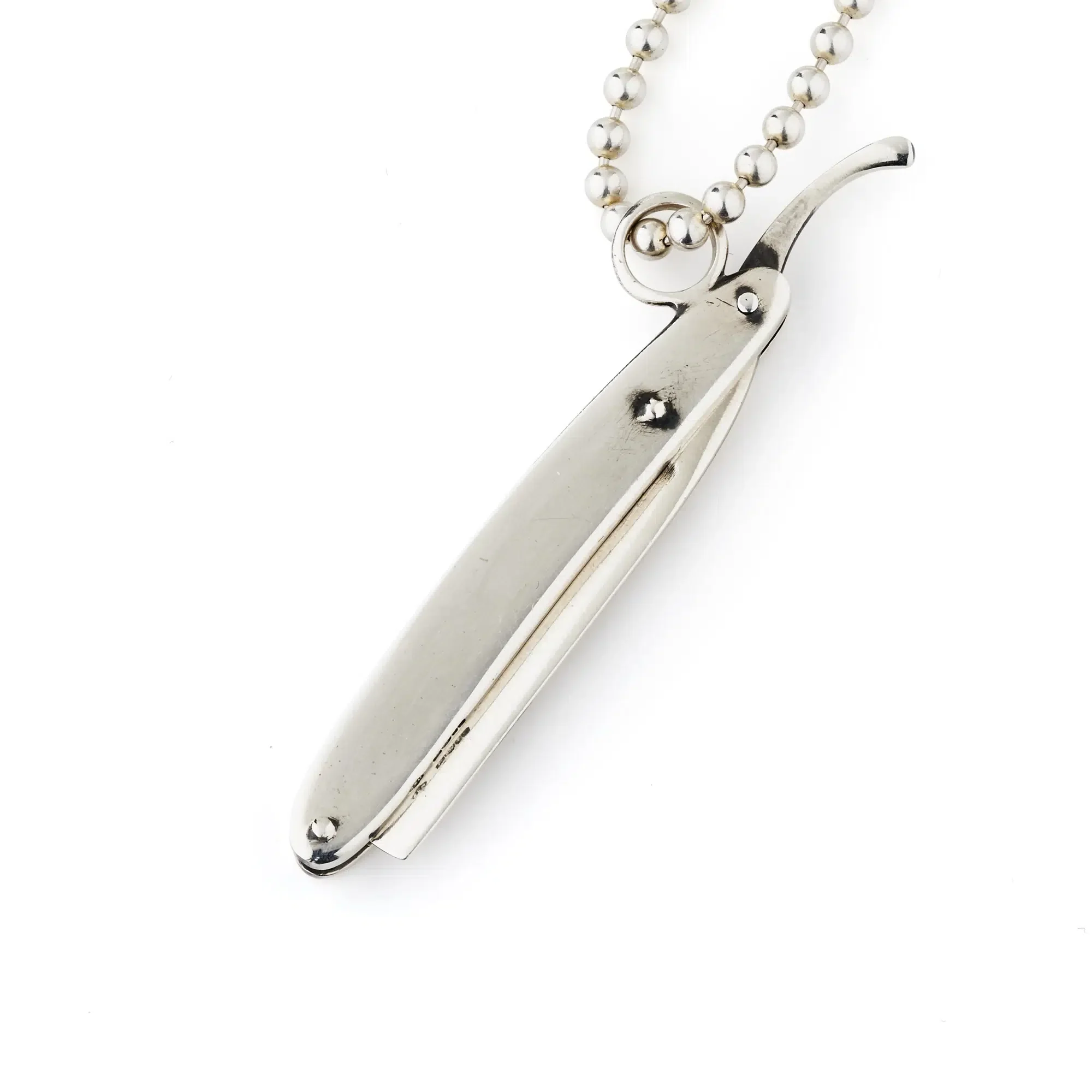 Cut Throat Pendant with Chain - Image 3