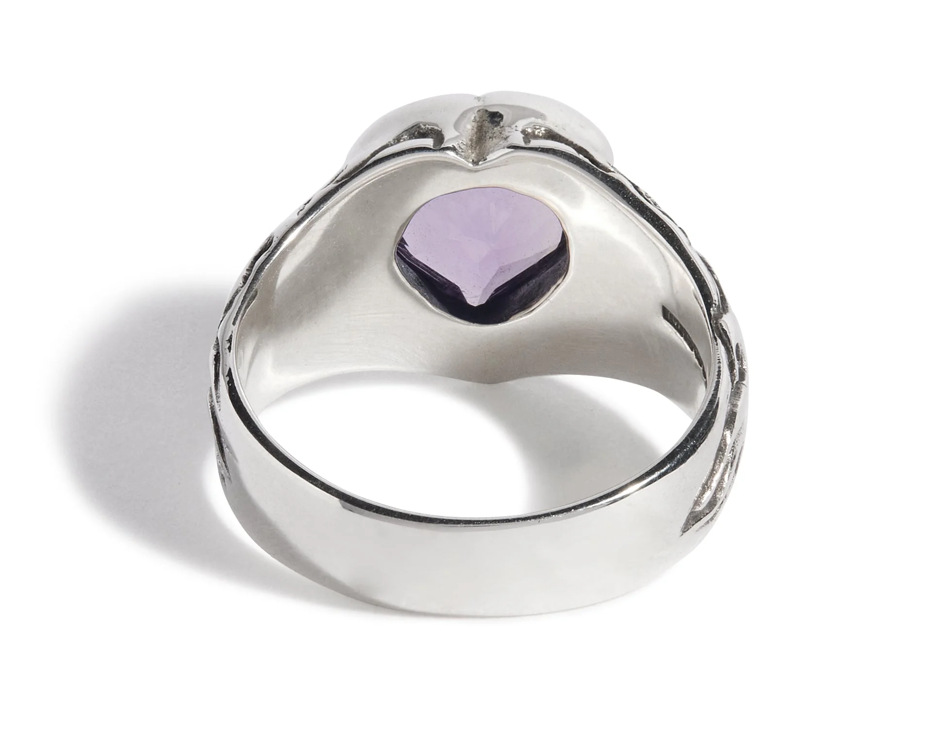 Flaming Heart Gem Ring - Image 4