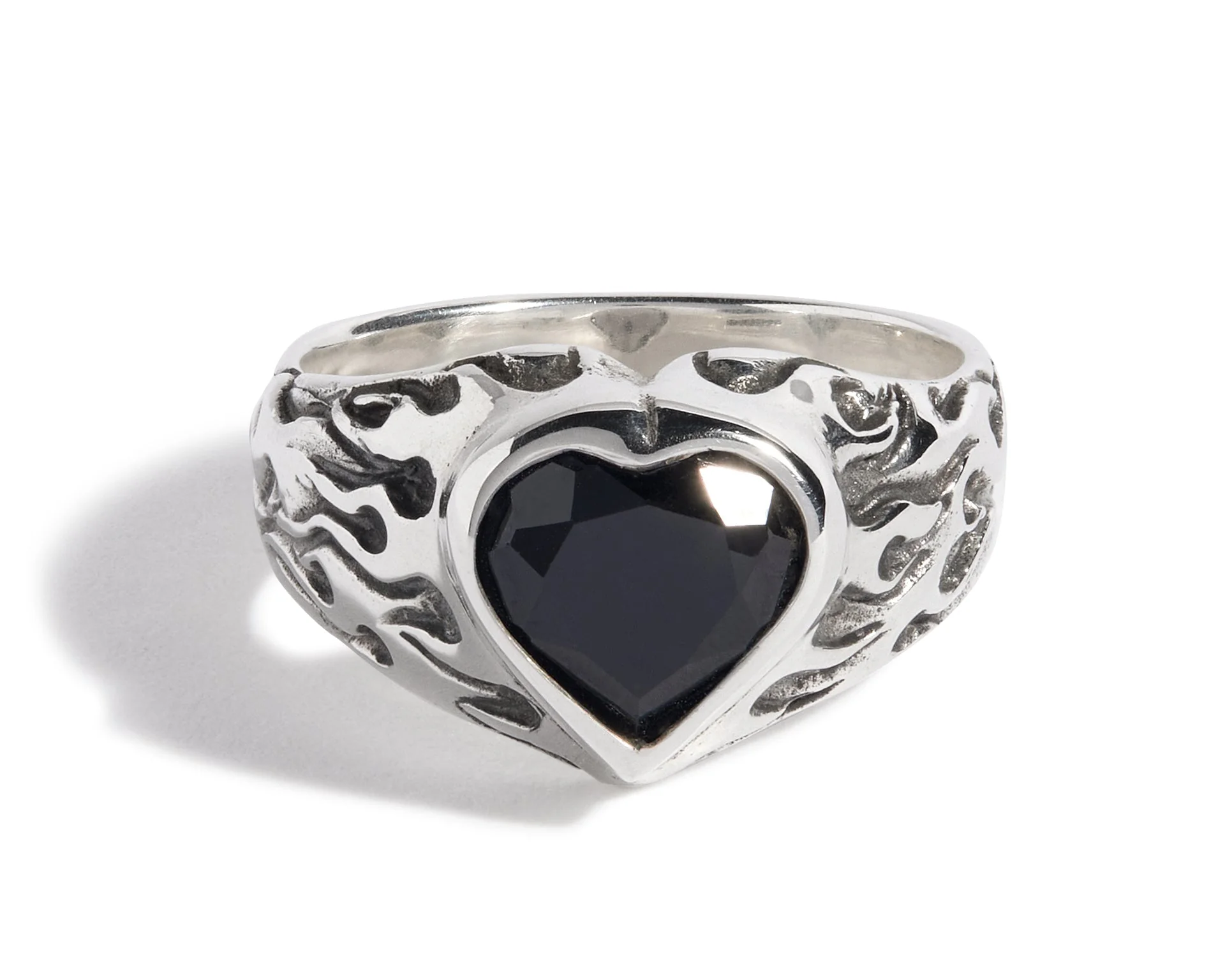 Flaming Heart Gem Ring - Image 7