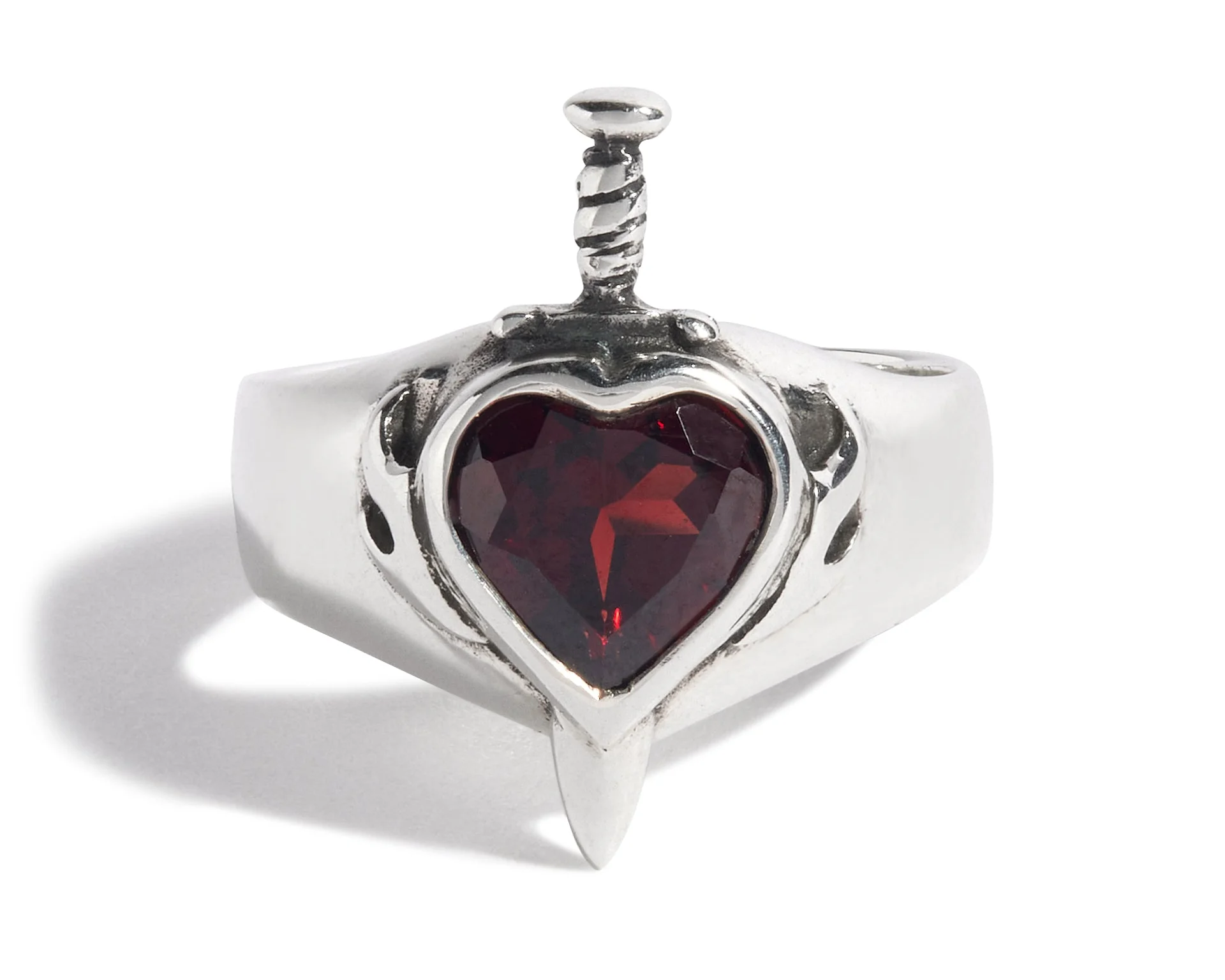 Heart & Dagger Ring - Image 7