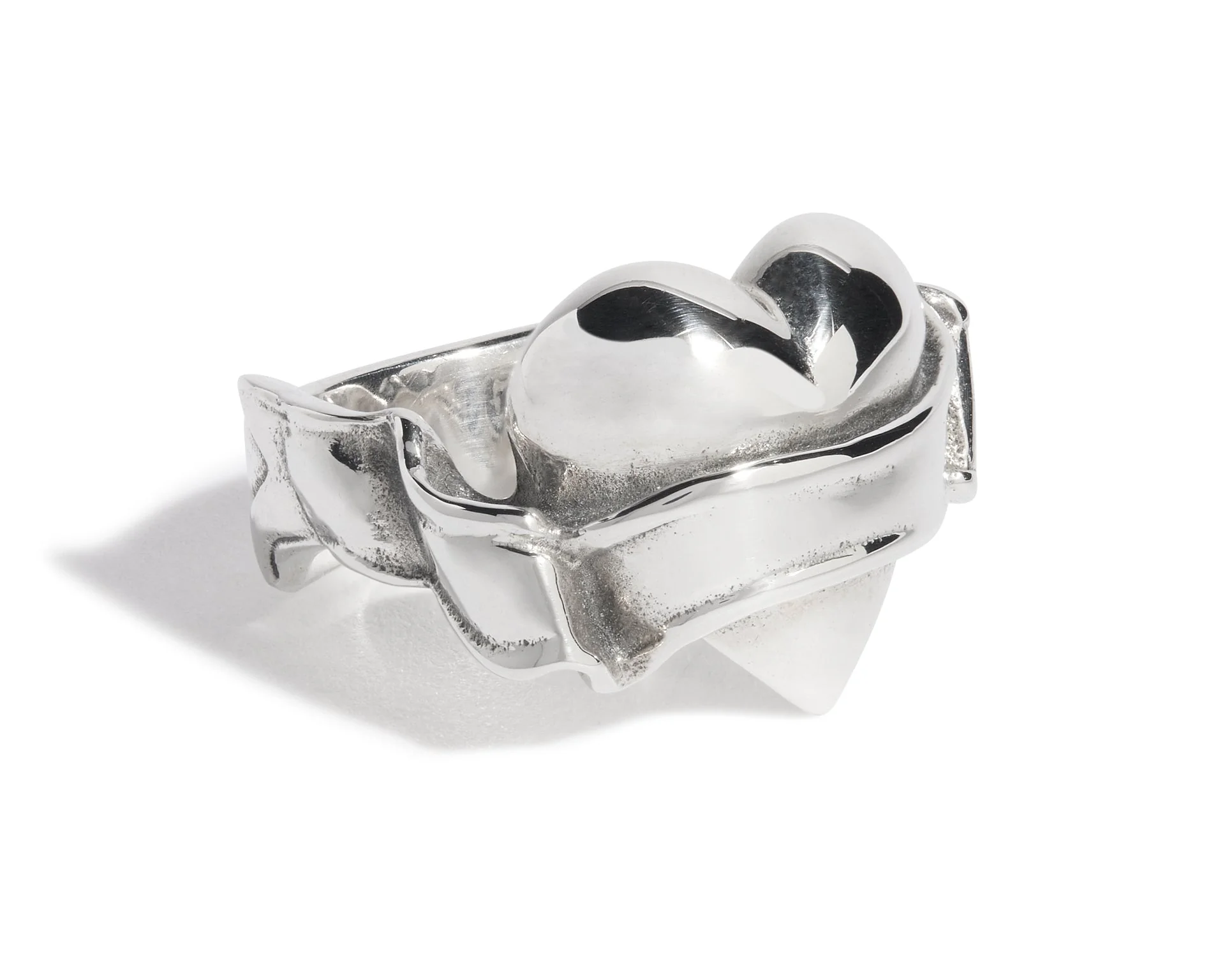 Heart and Banner Ring - Image 3