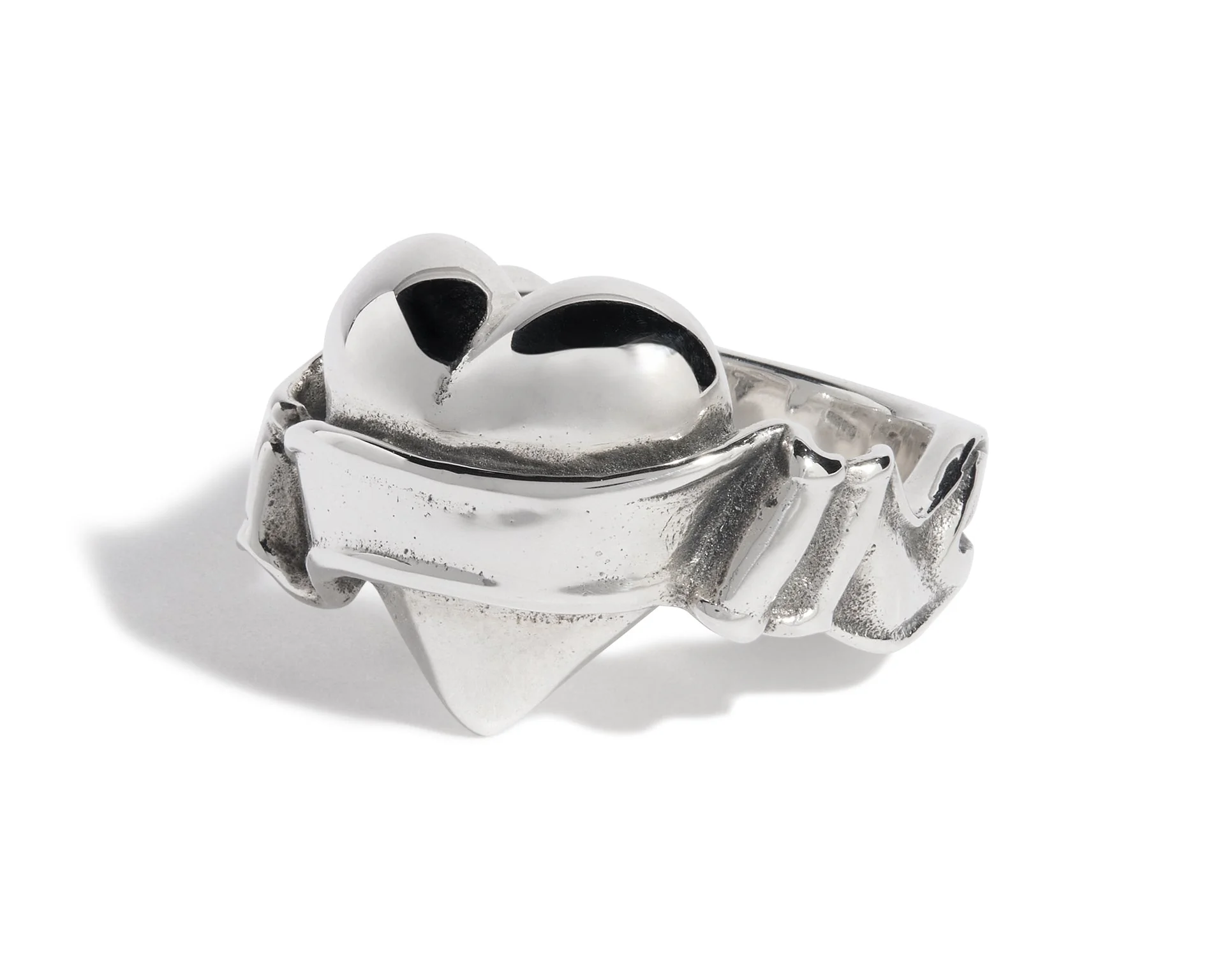 Heart and Banner Ring - Image 4
