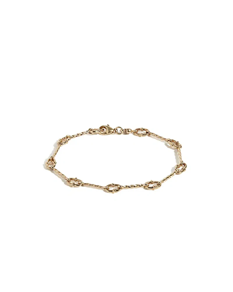 Janis Solid Gold Bracelet - Image 2