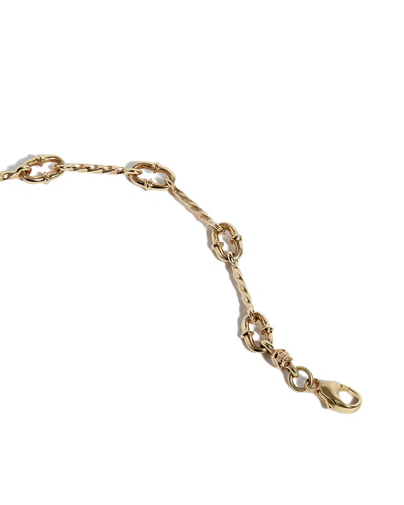 Janis Solid Gold Bracelet - Image 3