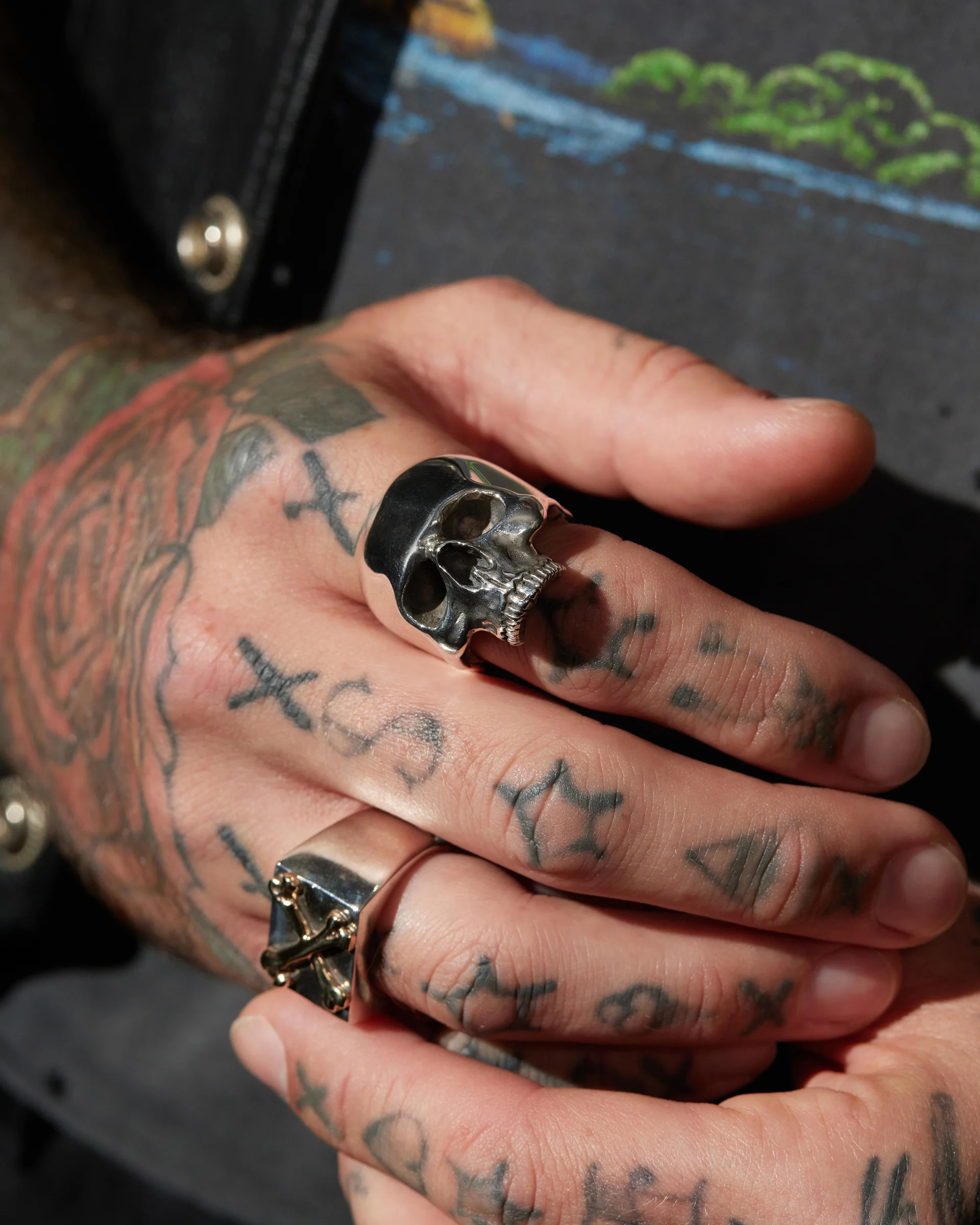 Jawless Medium Anatomical Skull Ring - Image 5