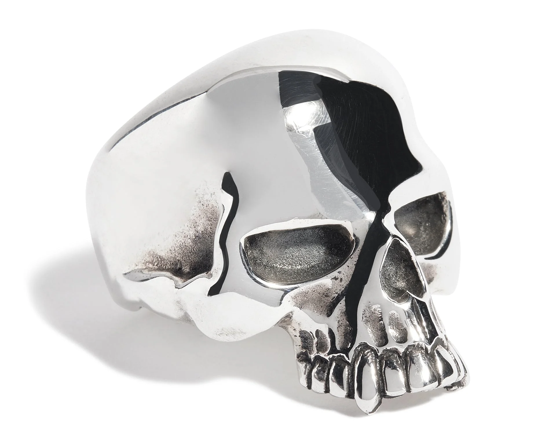 Large Evil Skull Ring - Image 4