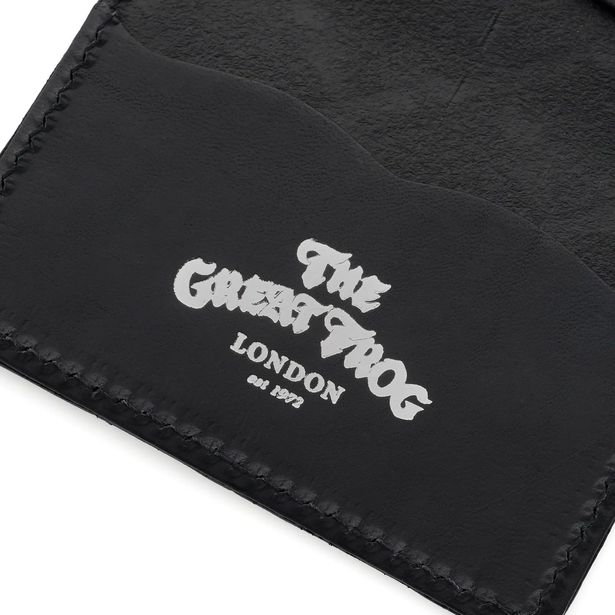 Leather Monogram Card Holder - Image 3