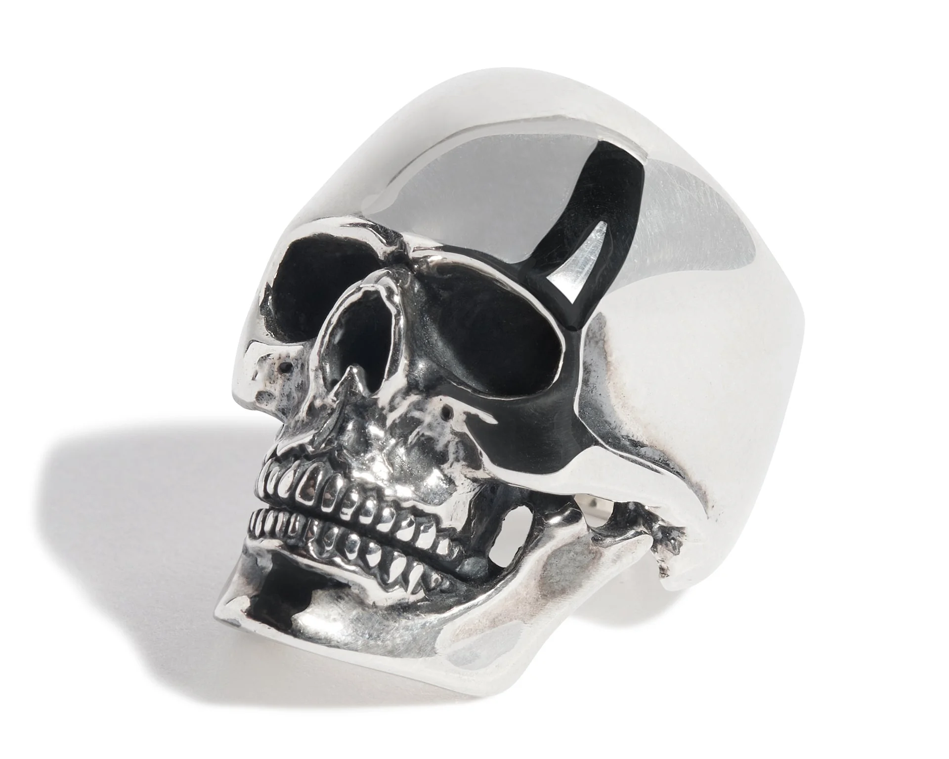 Medium Anatomical Skull Ring - Image 3