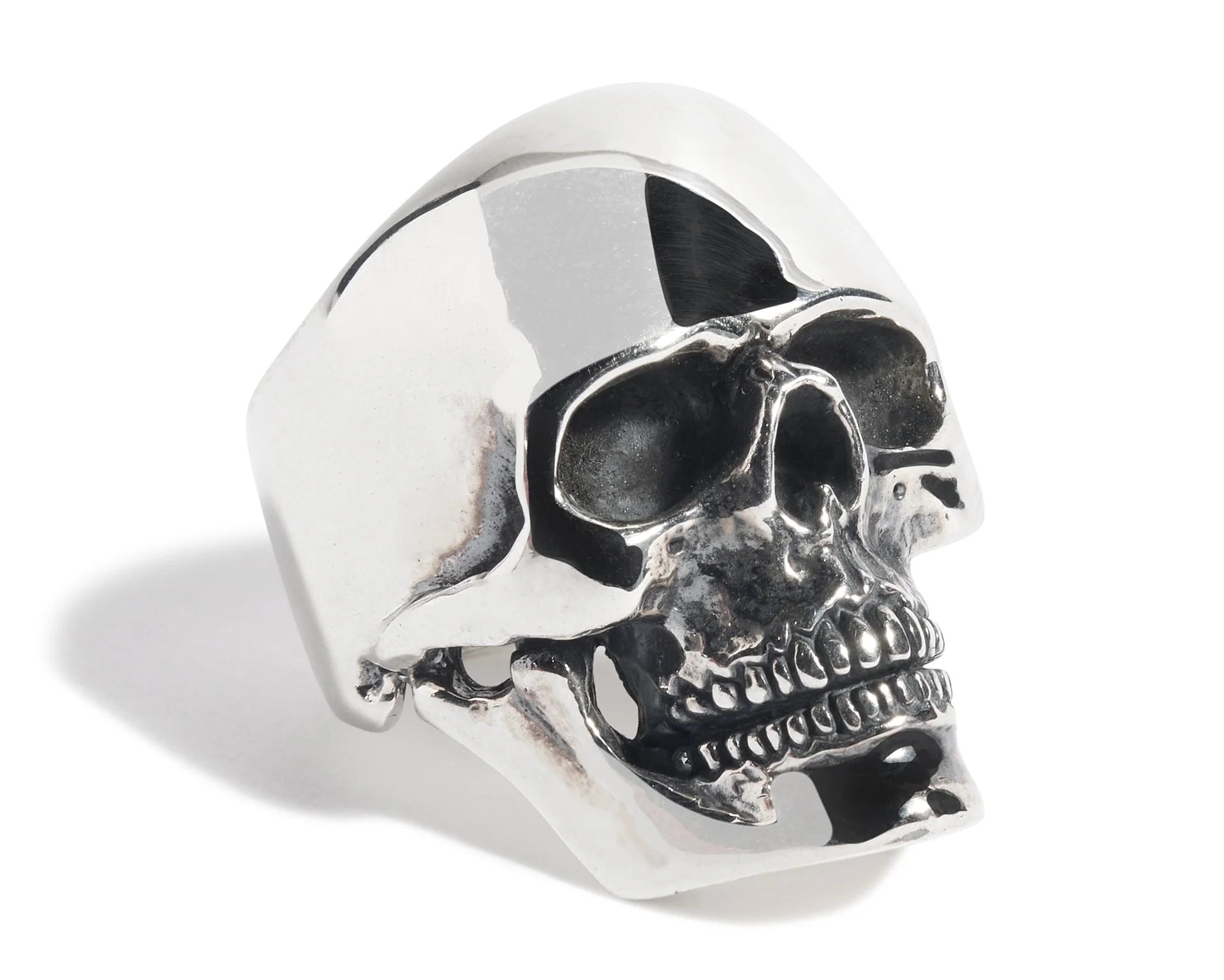 Medium Anatomical Skull Ring - Image 4