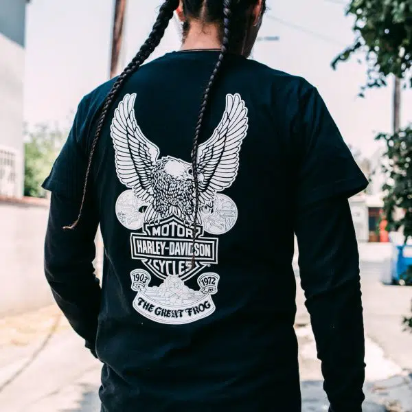Official Harley Davidson x TGF 'FREEDOM IS A FULL TANK' T-Shirt - Image 3