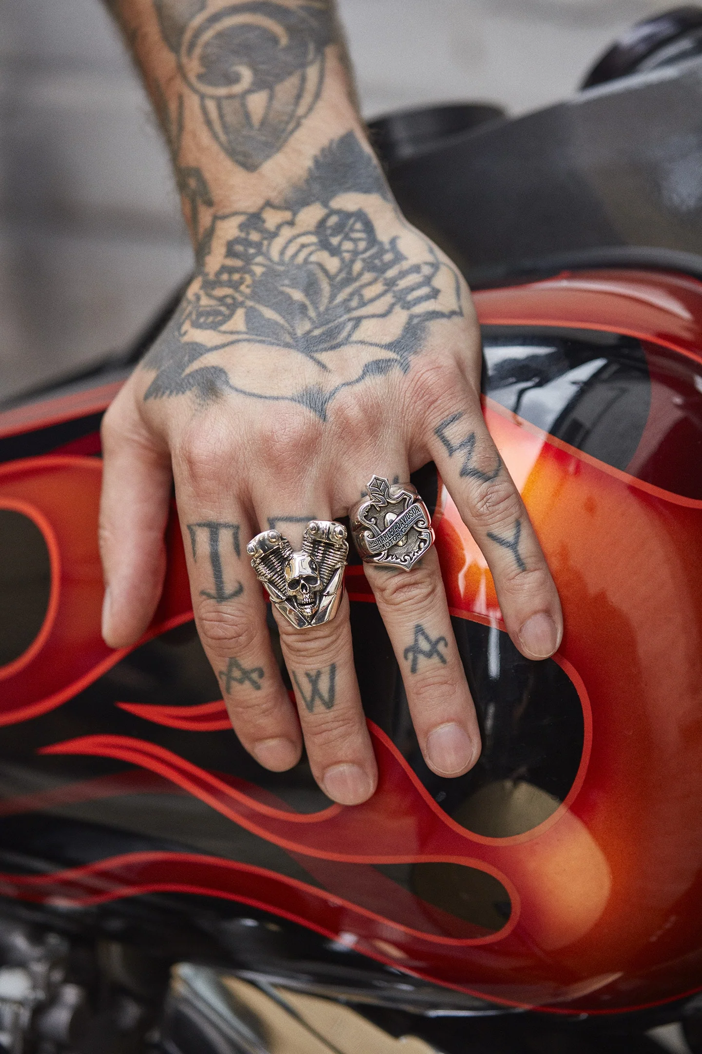 Official Harley Davidson x TGF Milwaukee Oak Leaf Ring - Image 5