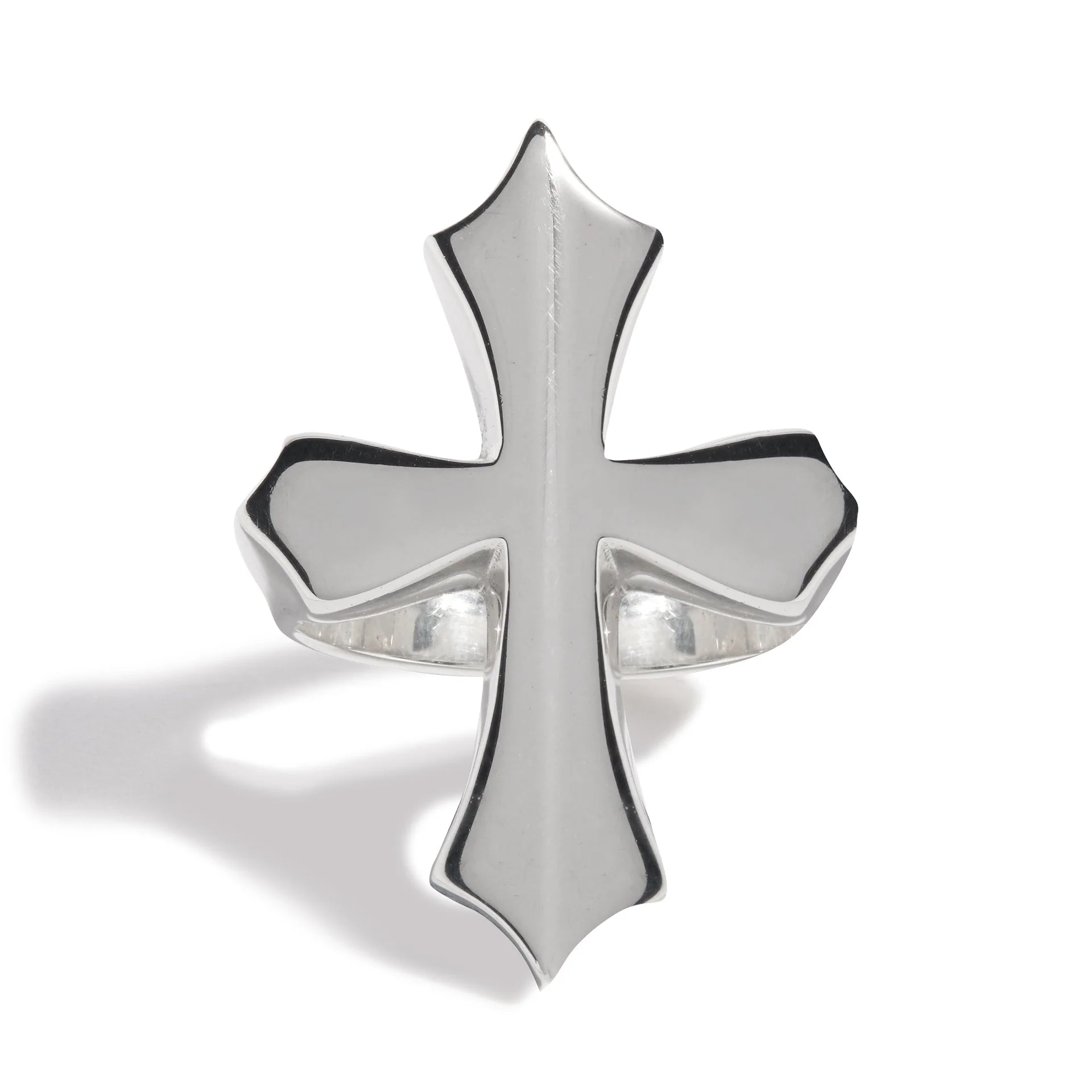 Plain Cross Ring - Image 2