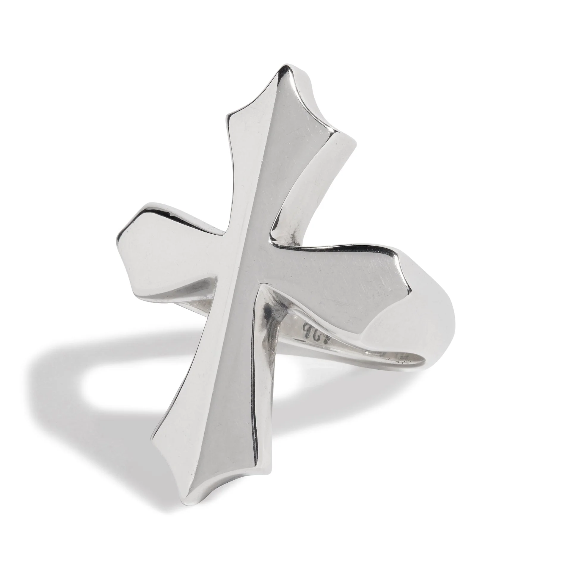 Plain Cross Ring - Image 3