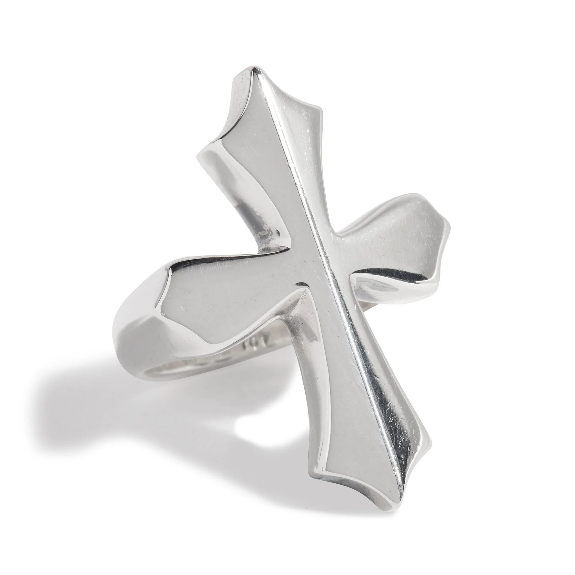 Plain Cross Ring - Image 4