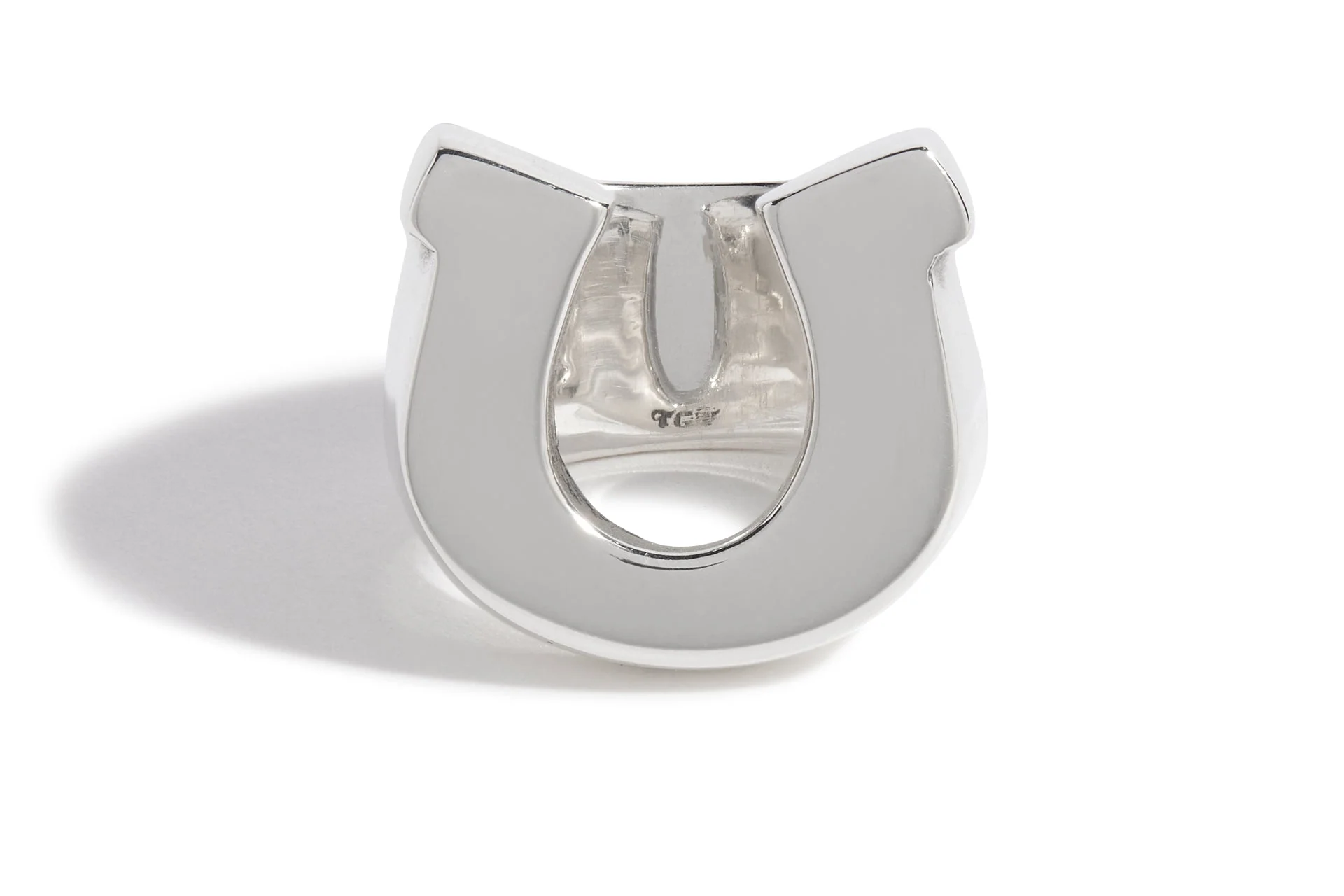 Plain Horseshoe Ring - Image 2