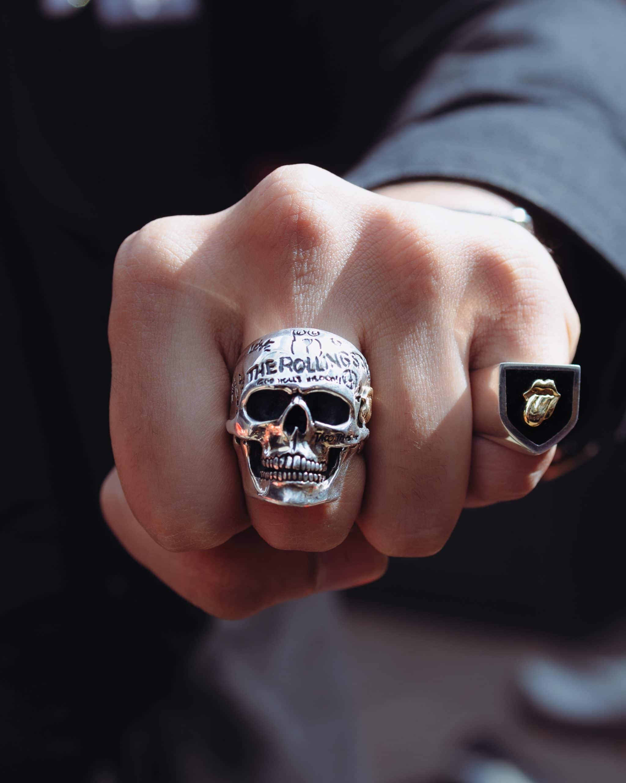 Rolling Stones Beggars Banquet Defaced Skull - Image 5