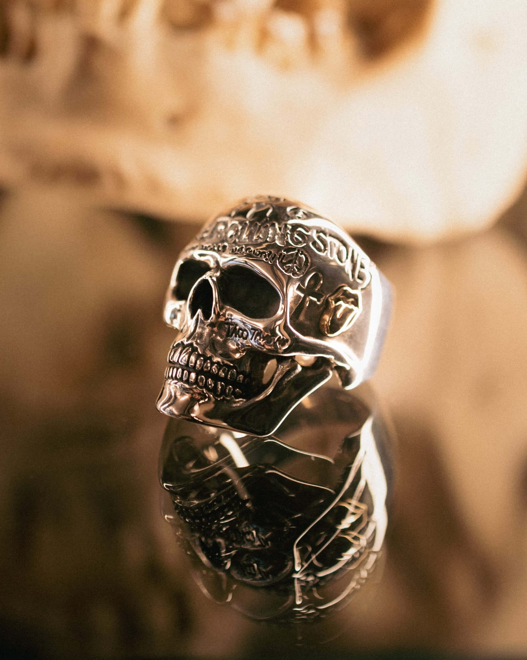 Rolling Stones Beggars Banquet Defaced Skull - Image 6