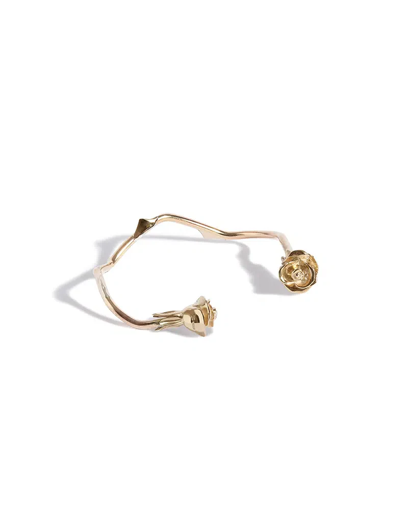 Sammi 'The Rose Amongst Thorns' 9ct Gold Bracelet - Image 3