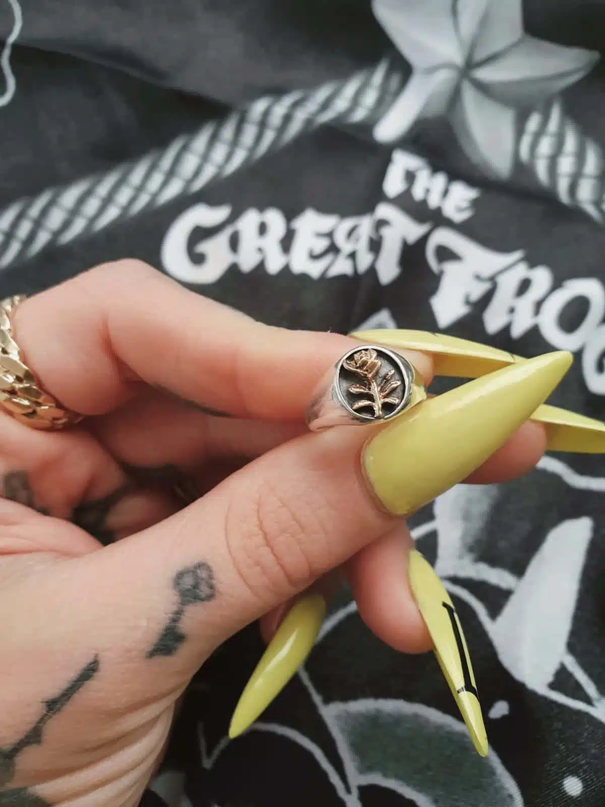 Sammi x TGF Rose Signet Ring - Image 8