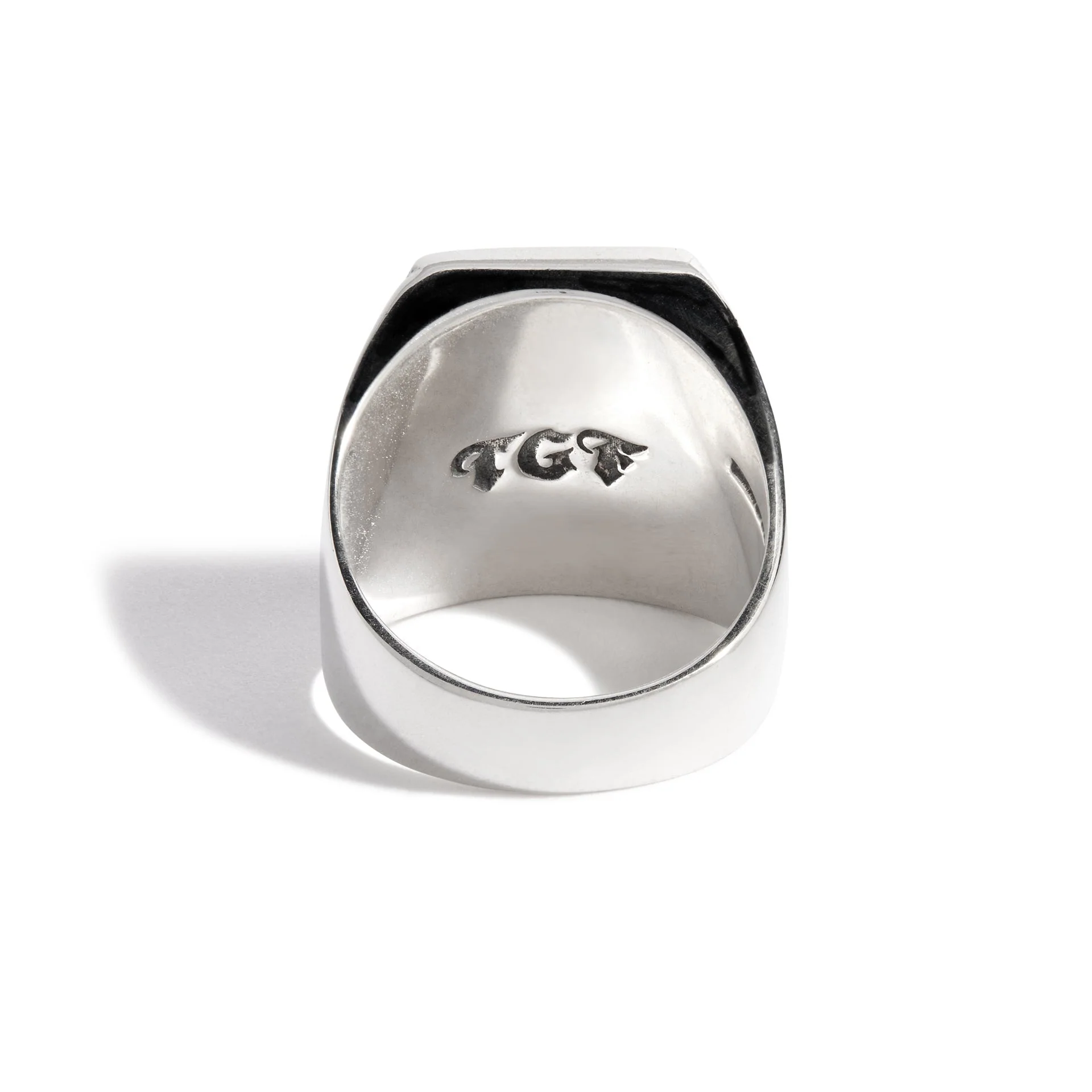 Small Ace of Spades Card Ring - Image 4