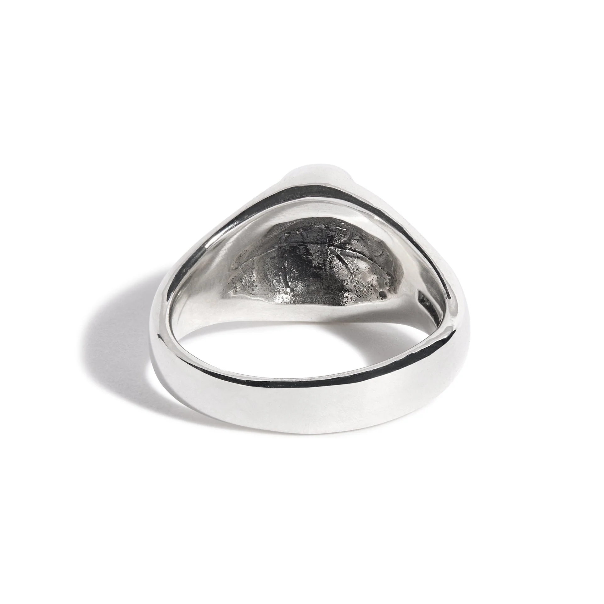 Small Skull & Crossbones Signet Ring - Image 4