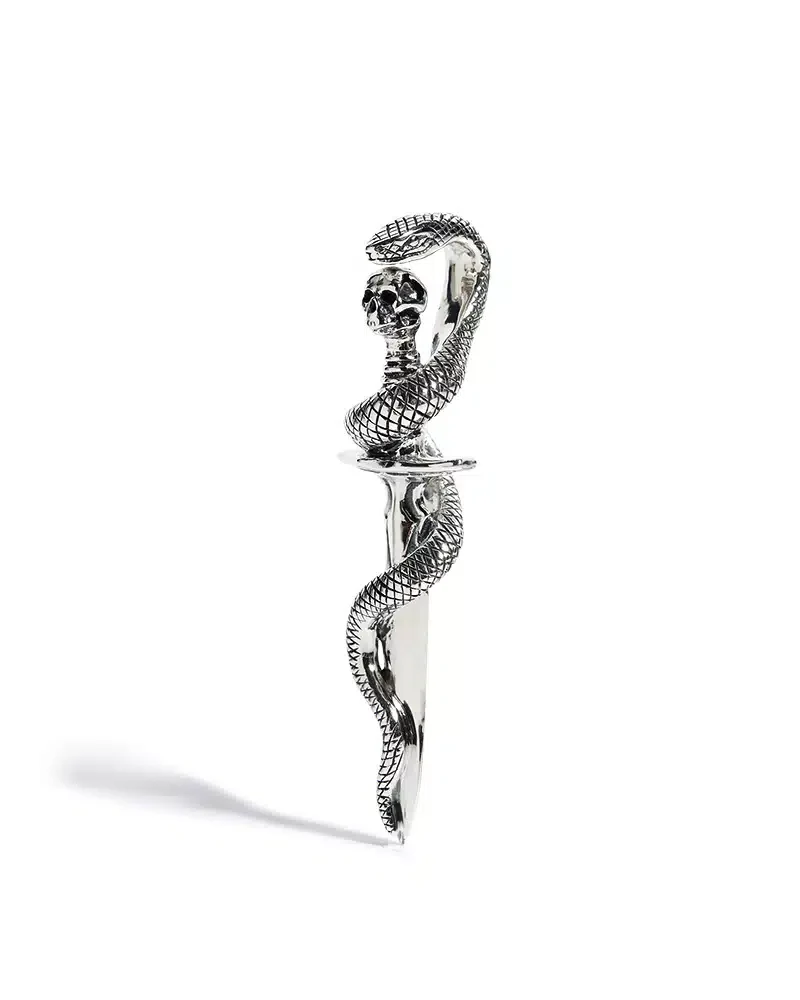 Snake and Dagger Pendant - Image 2