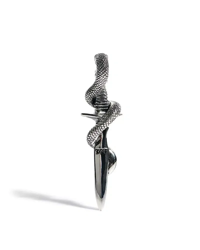 Snake and Dagger Pendant - Image 3