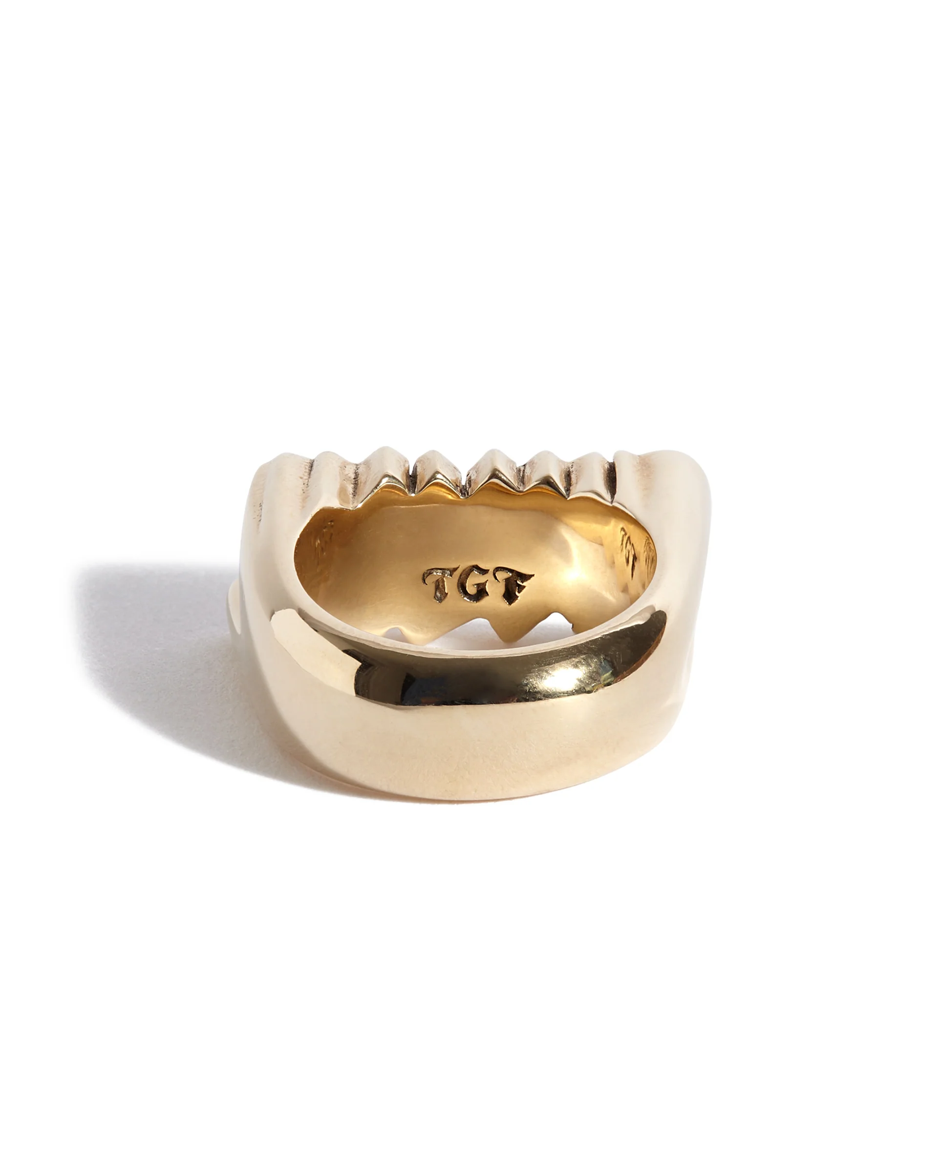 Solid 9ct Gold Mum Ring - Image 5