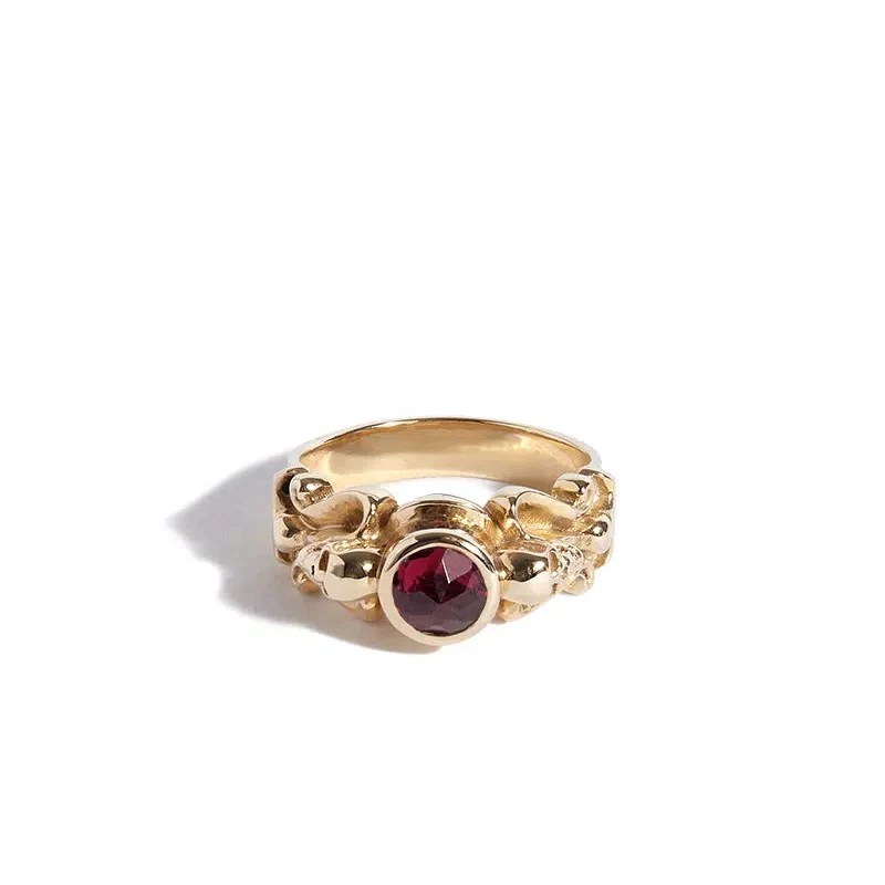 Solid Gold Chatelaine Ring - Image 7