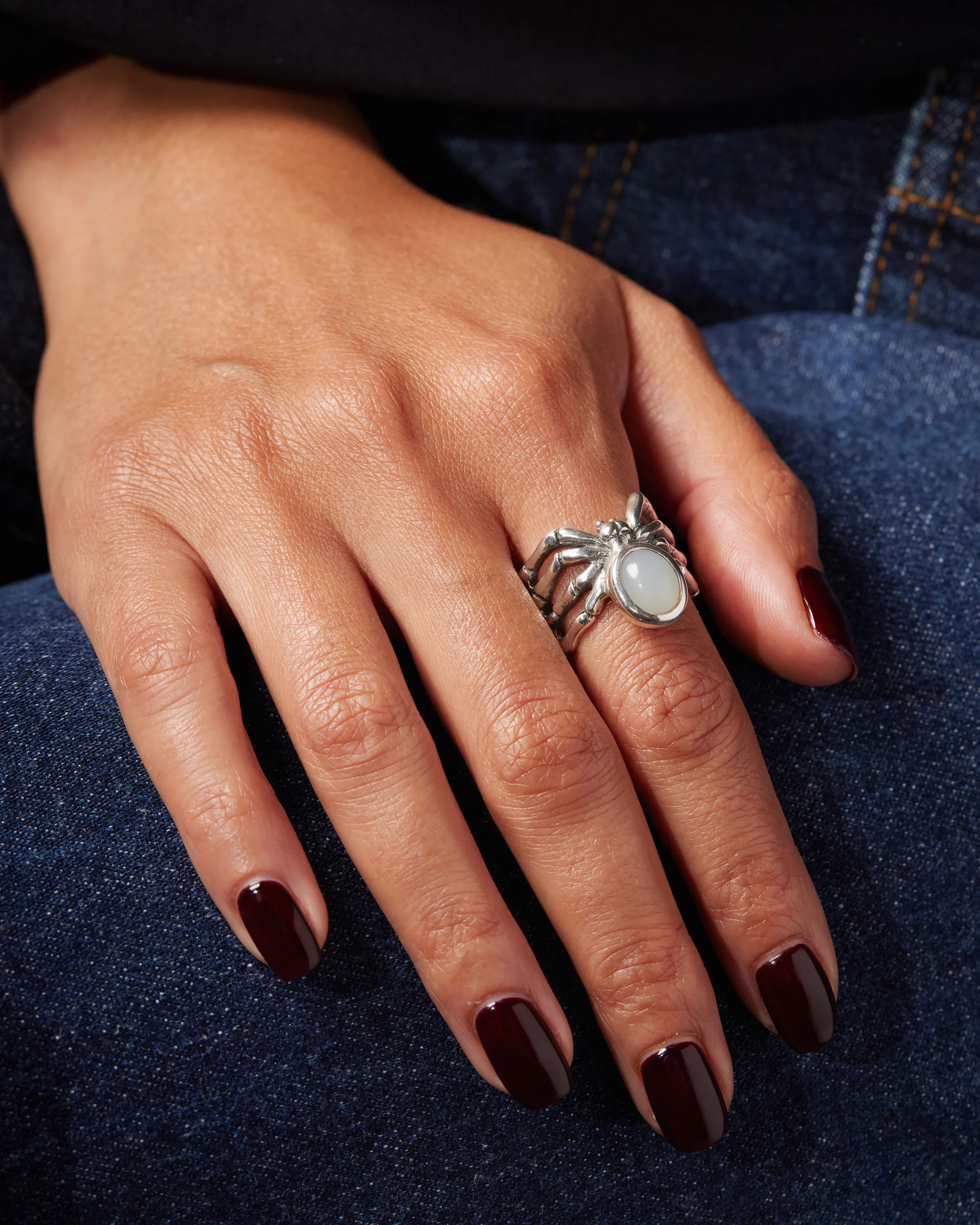 Spider Ring with Gem - Image 10