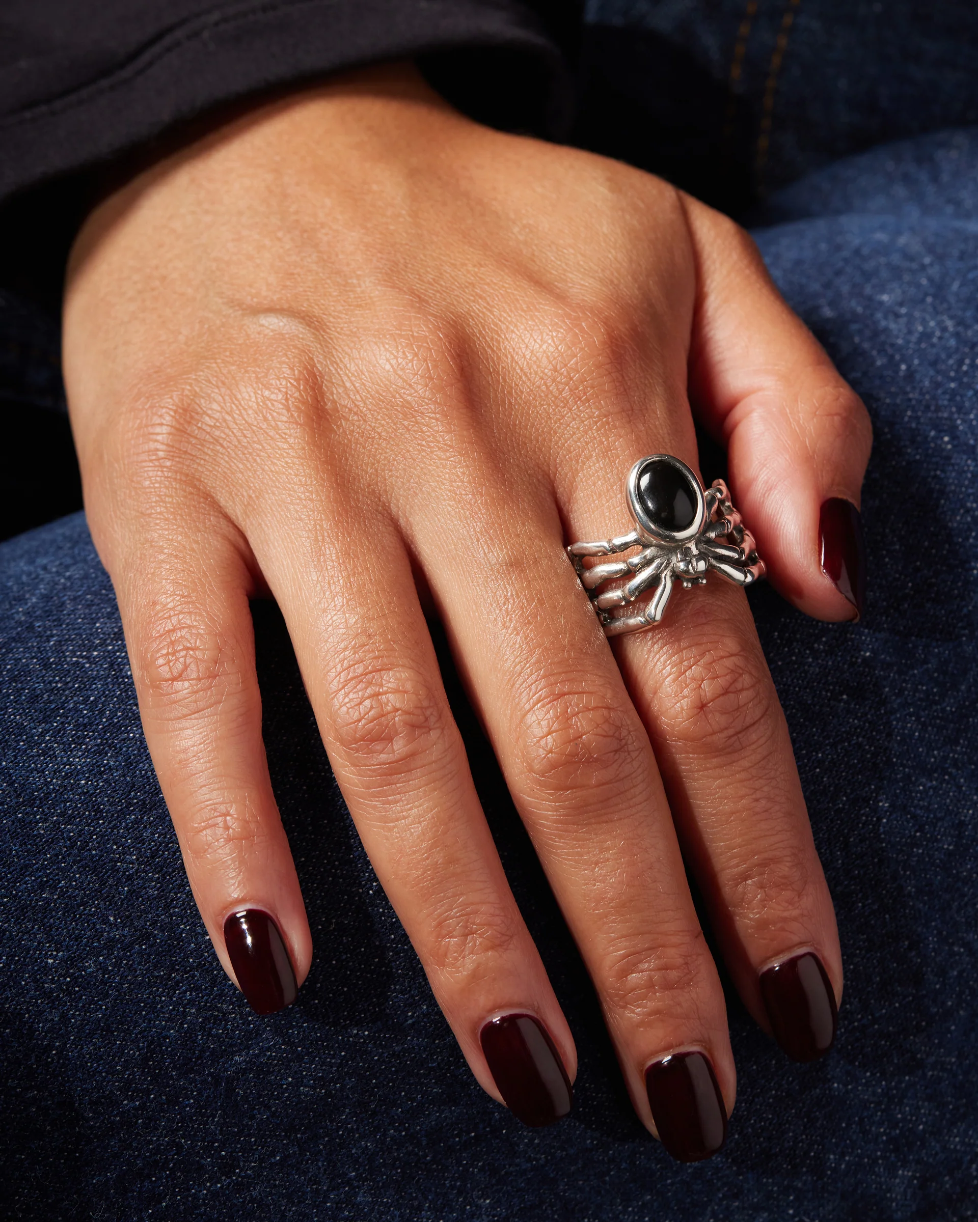 Spider Ring with Gem - Image 11