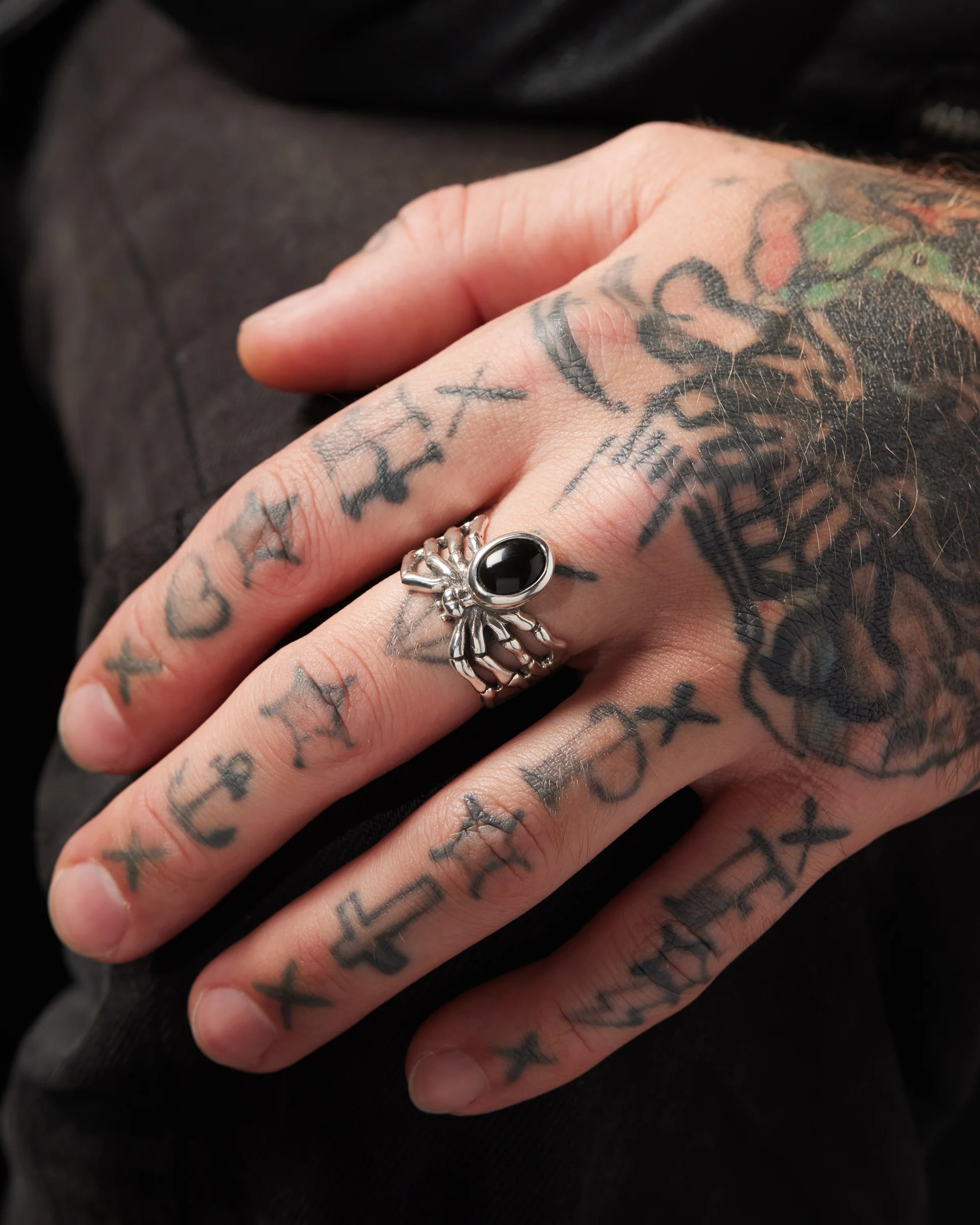 Spider Ring with Gem - Image 12
