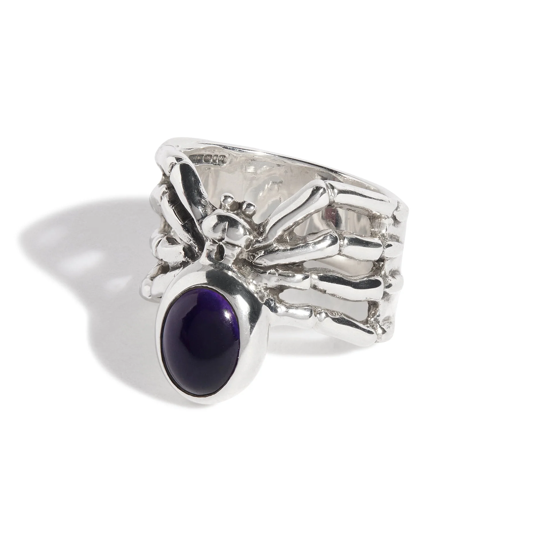 Spider Ring with Gem - Image 2