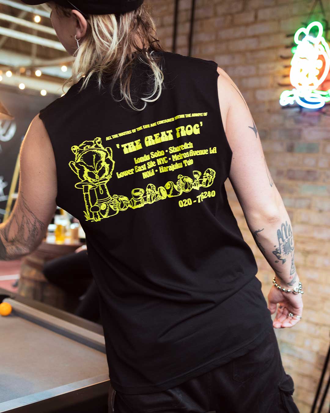 "The Business" T-Shirt Black - Image 4