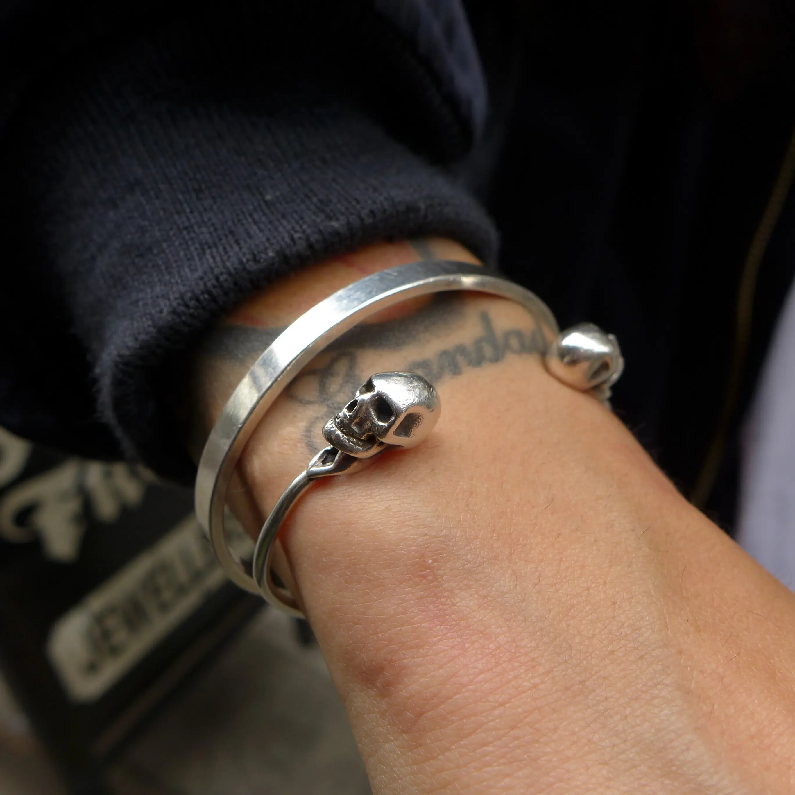 Thin Skulls Bangle - Image 4