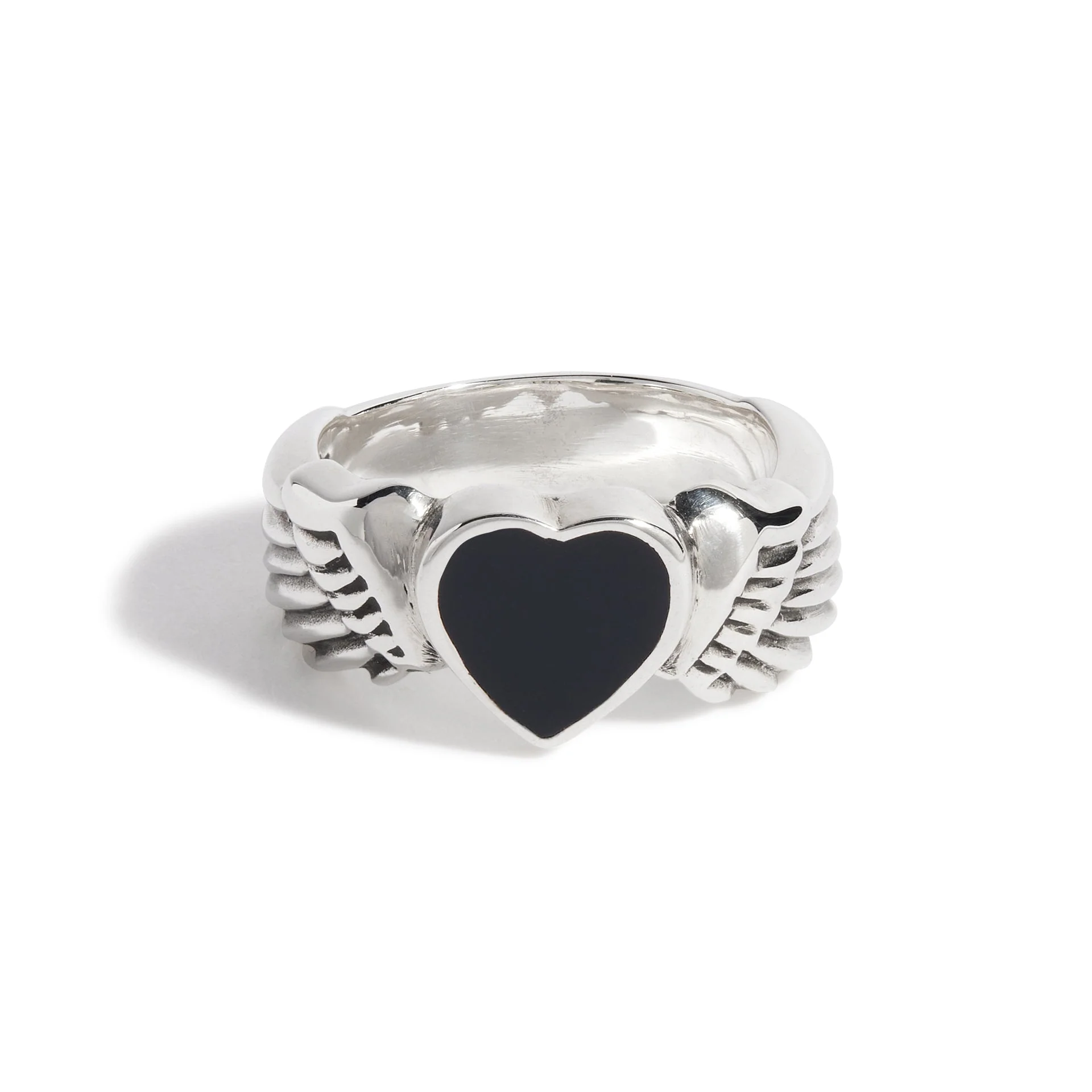 Winged Heart with Enamel Ring - Image 7